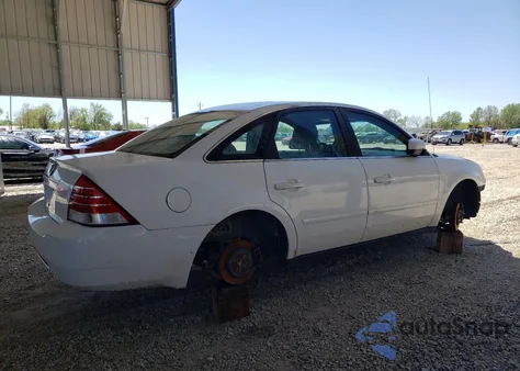 2005 Mercury Montego Luxury from USA, damaged, VIN 1MEFM40105G615644